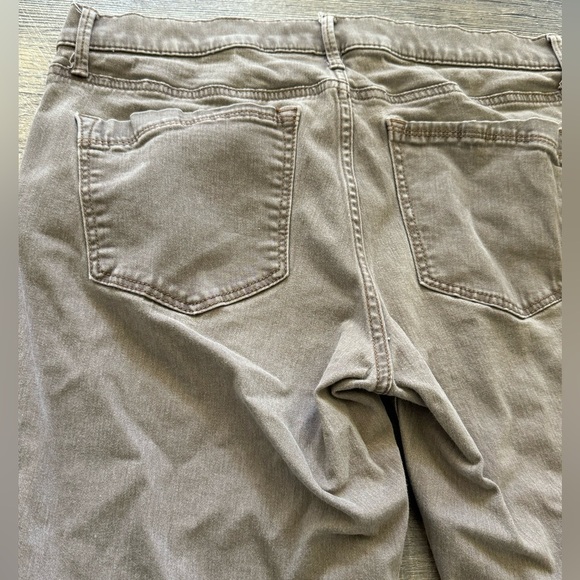 Express Ankle Legging Stretch Mid Rise Rise Jeans Gray Brown Size 10 R - Picture 7 of 8
